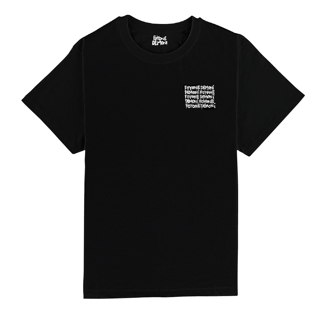 TAGS BLACK T-SHIRT